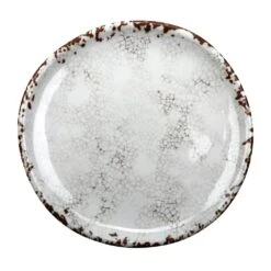 G.E.T. CS-9-FM French Mill Irregular 9" Coupe Plate - Dozen