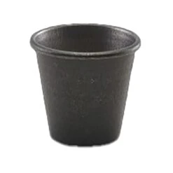 Steelite GWRAMST2BKV London Black 2.5 Ounce Ramekin - 24 / CS