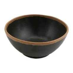 G.E.T. B-302-BR Pottery Market 20 Ounce Salad Bowl - Dozen