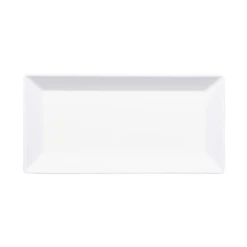 Elite Global Solutions DMP94-W Stratus 9.4 X 4.75" Plate - 6 / CS