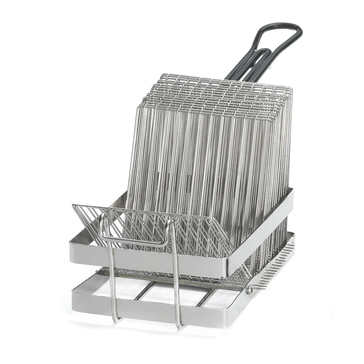 TableCraft 41 Chrome Plated Tostada Fry Basket 1 TableCraft 41 Chrome Plated Tostada Fry Basket