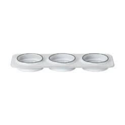 Costa Nova / Casafina 1ABD281E-WHI Amber White Retangular Platter