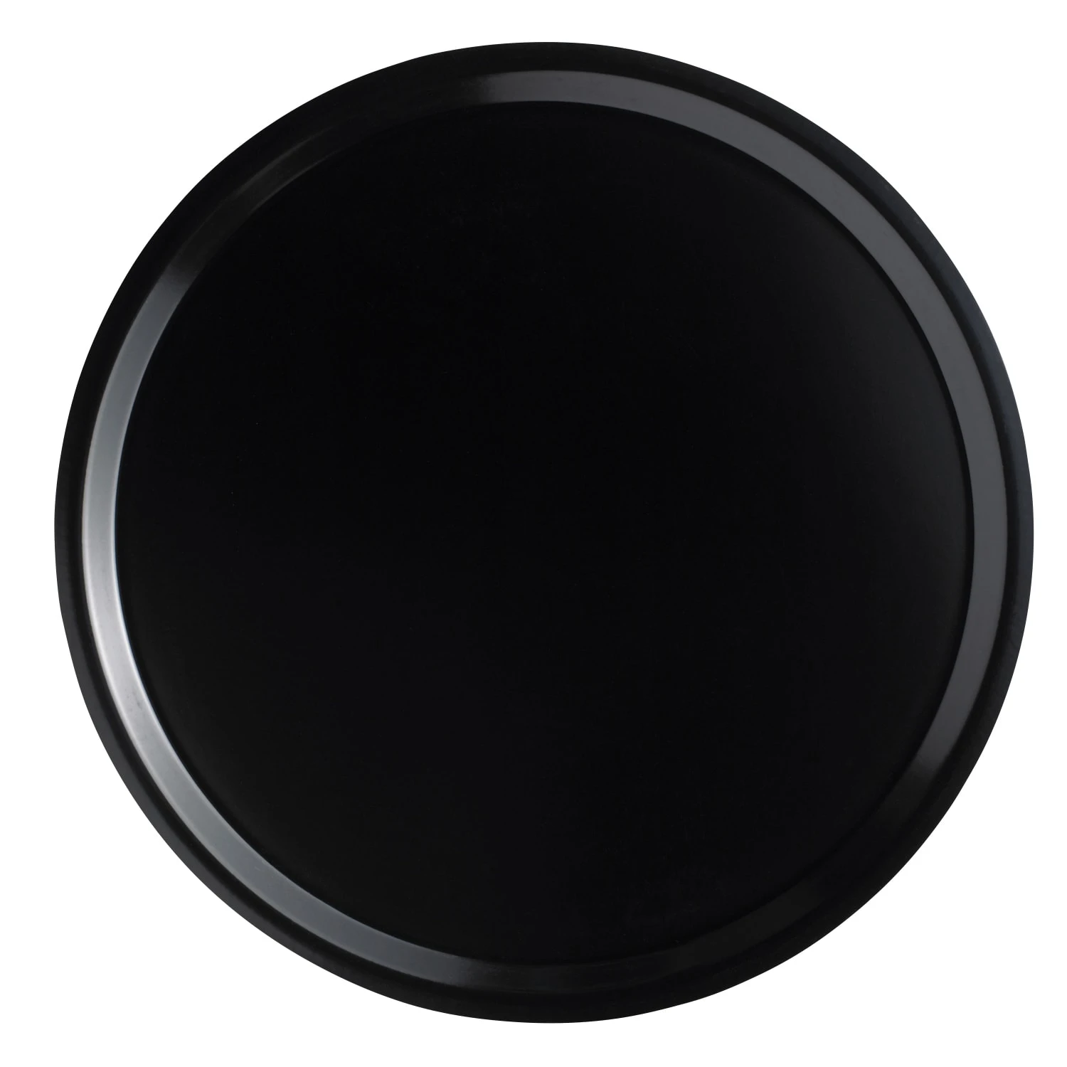 Cambro 1000110 Camtrays Black 10" Round Serving - 12 / CS 1 Cambro 1000110 Camtrays Black 10" Round Serving - 12 / CS