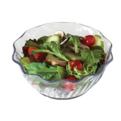 Cambro SRB13152 Clear 13 Oz. Swirl Bowl - 24 / CS