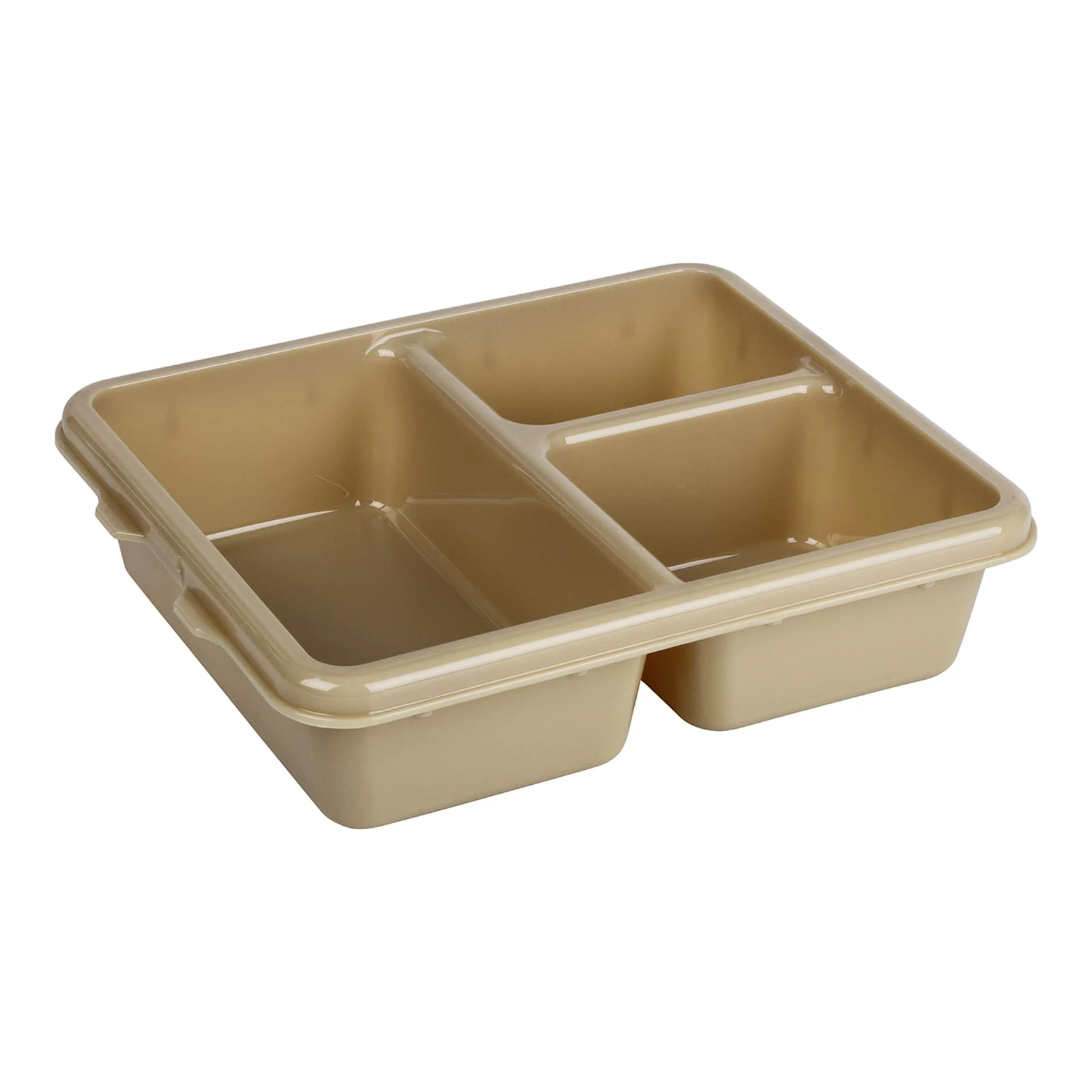 Cambro 9113CW133 Camwear Beige 3-Comp. Meal Delivery Tray - 24 / CS 1 Cambro 9113CW133 Camwear Beige 3-Comp. Meal Delivery Tray - 24 / CS