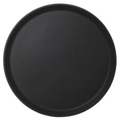 Cambro 1400CT110 Camtread Black 14" Round Tray