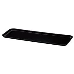Cambro 92615MT110 Black 8-7/8" X 25-1/2" Market Display Pan - 12 / CS