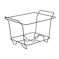 Darling Food Service Wire Half-Size Chafing Rack - 24 / CS