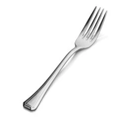 Bon Chef S506 Prism 18/8 Stainless Steel European Dinner Fork - Dozen