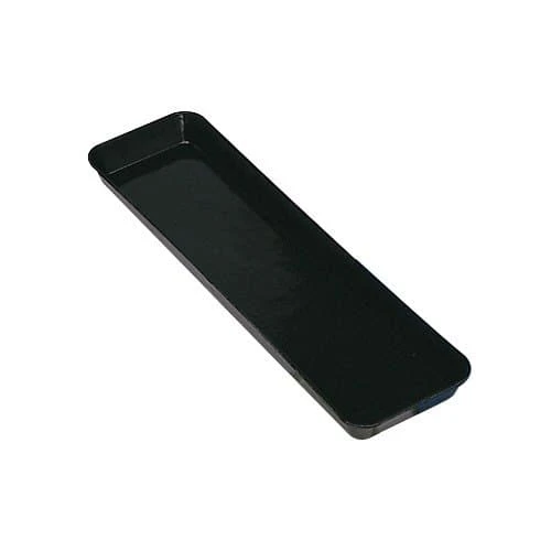 Cambro 6302MT110 Black 6-9/16" X 30" Market Display Pan - 12 / CS 1 Cambro 6302MT110 Black 6-9/16" X 30" Market Display Pan - 12 / CS