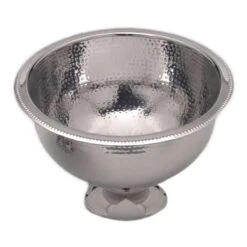 American Metalcraft HMPB20 Hammered S/S 13 Qt. Punch Bowl